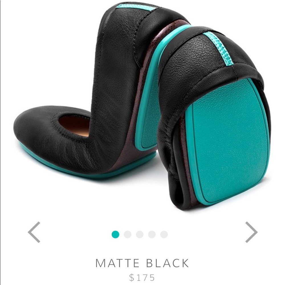 Tieks, Classic Matte Black, Size 10